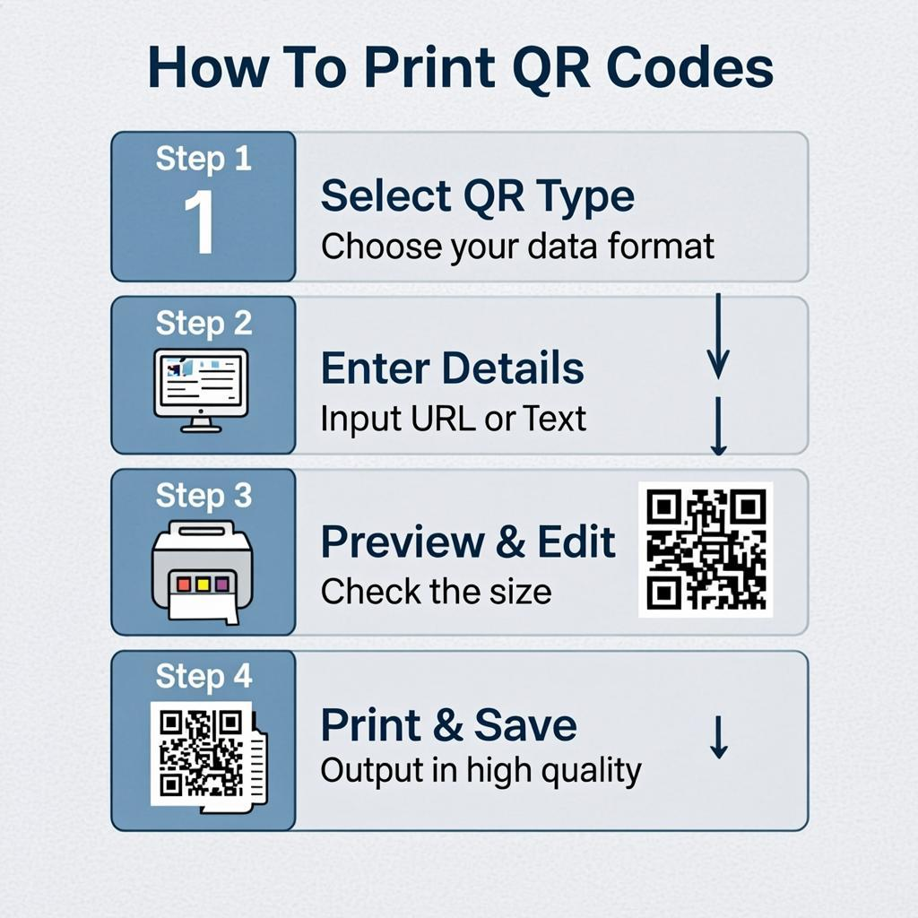 how to print qr codes — step by step tutorial guide