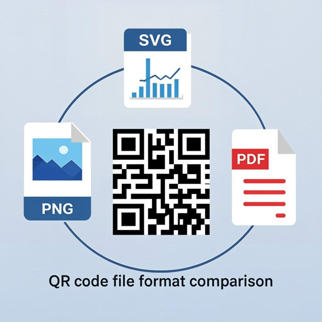 qr code file formats — practical use case example