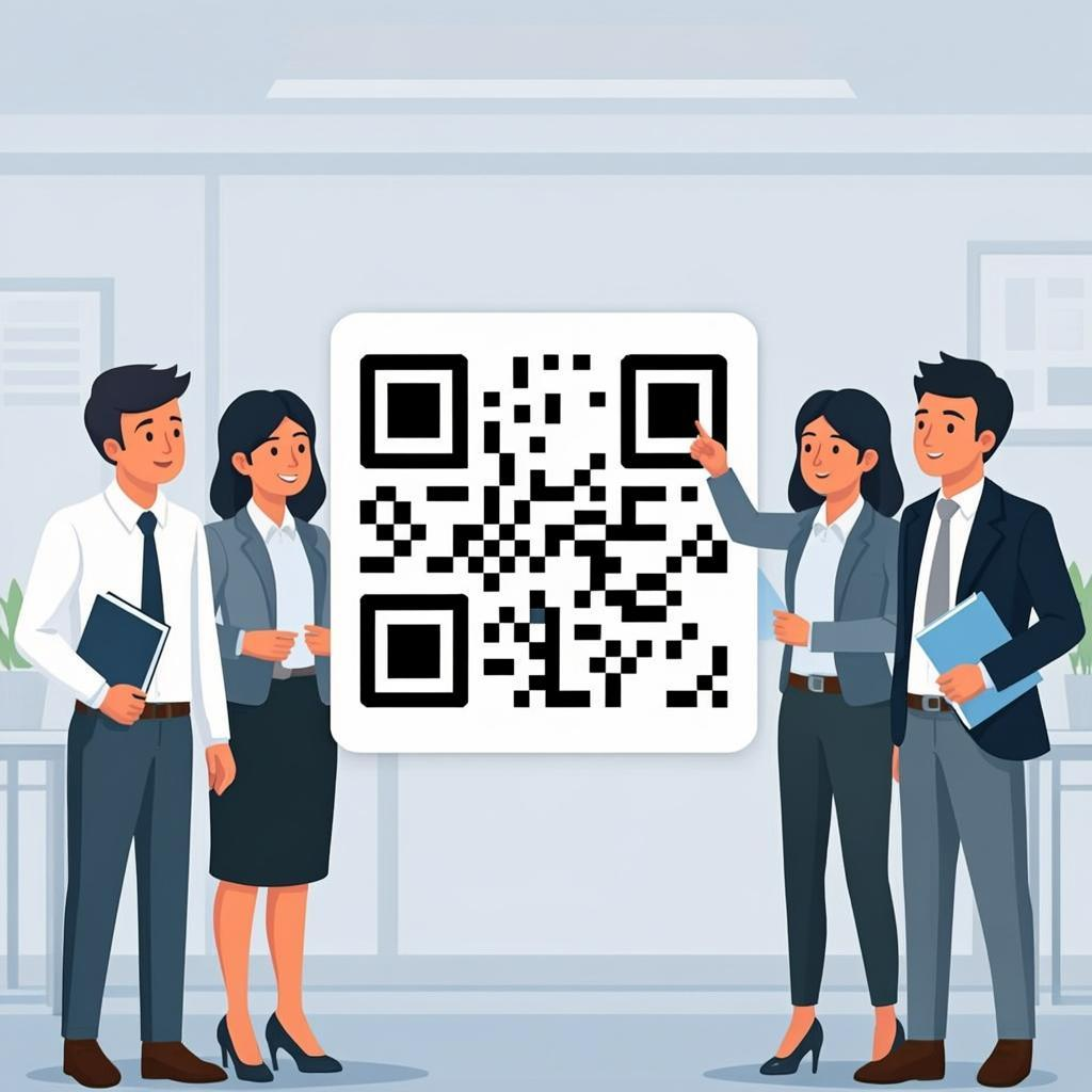 qr code size guide — practical use case example