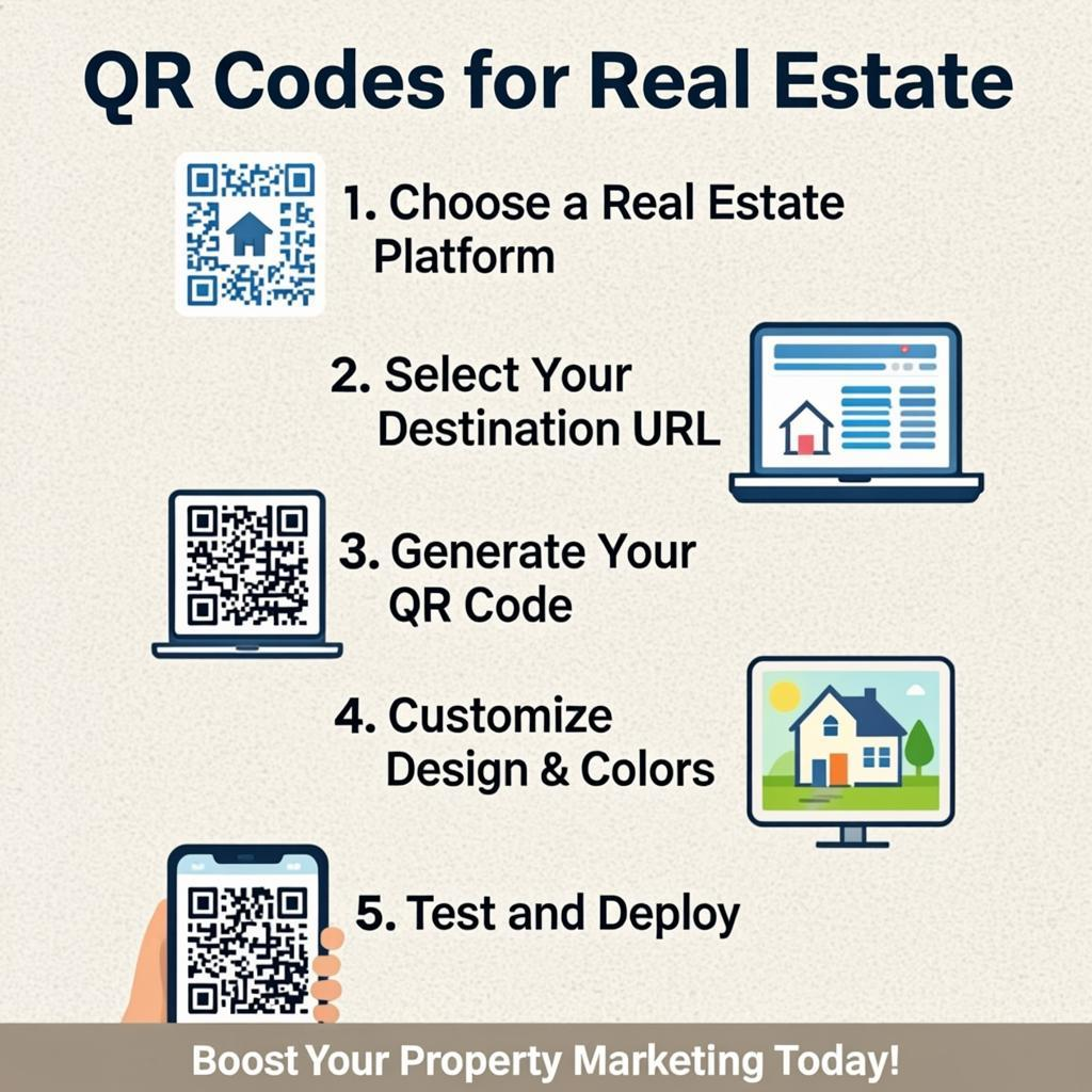 qr codes for real estate — step by step tutorial guide
