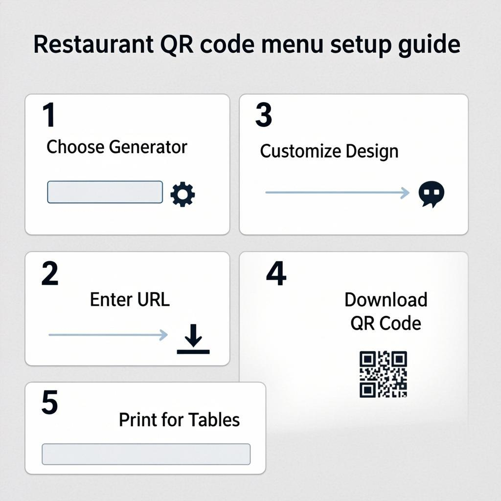 qr codes for restaurants — step by step tutorial guide