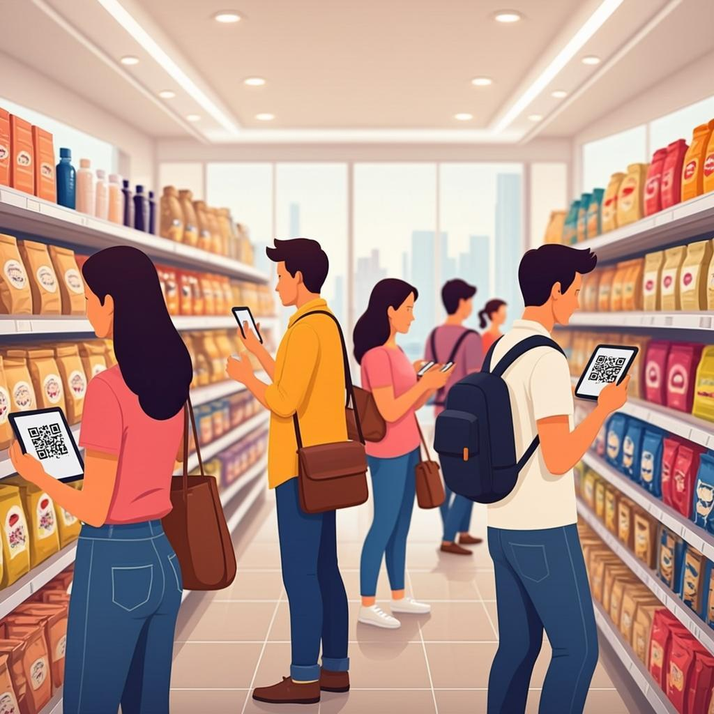 qr codes for retail — practical use case example