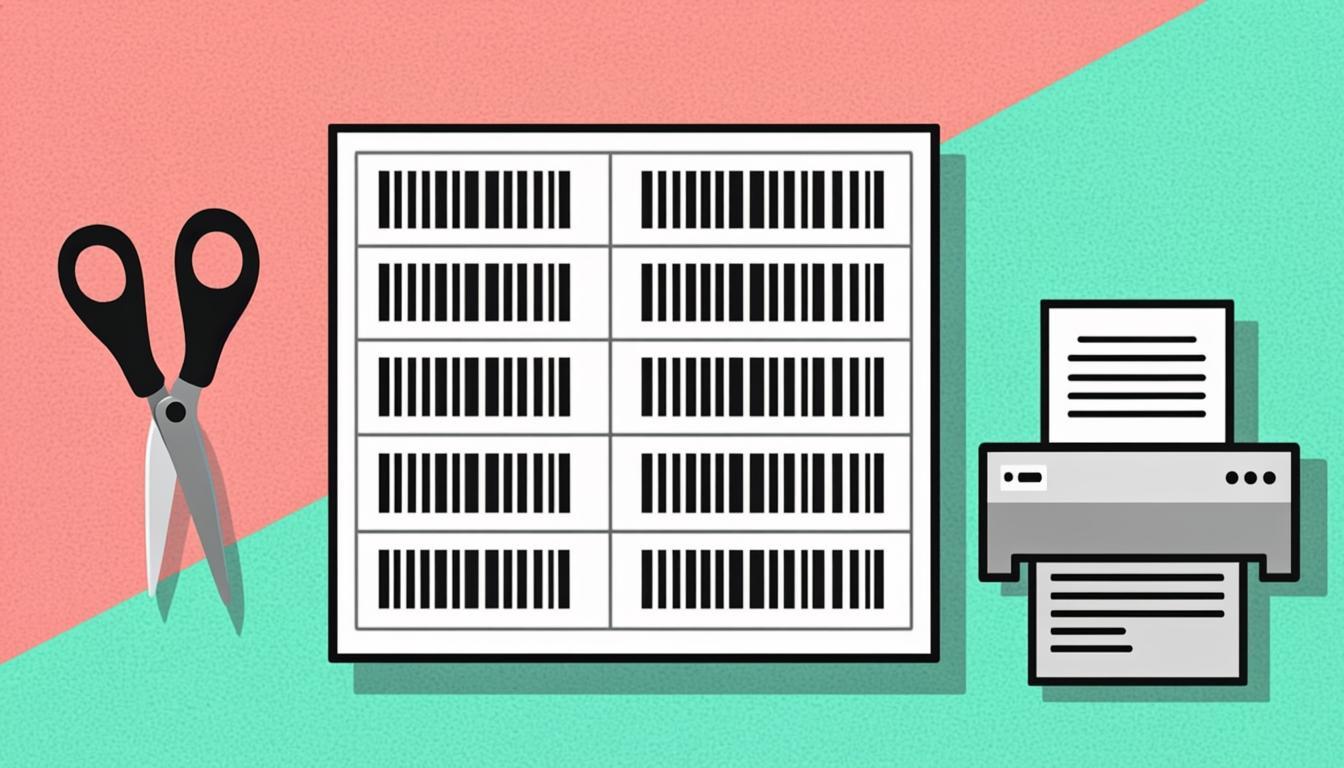 Barcode label generator — Avery 5160 sheet with 30 EAN-13 barcodes ready to print