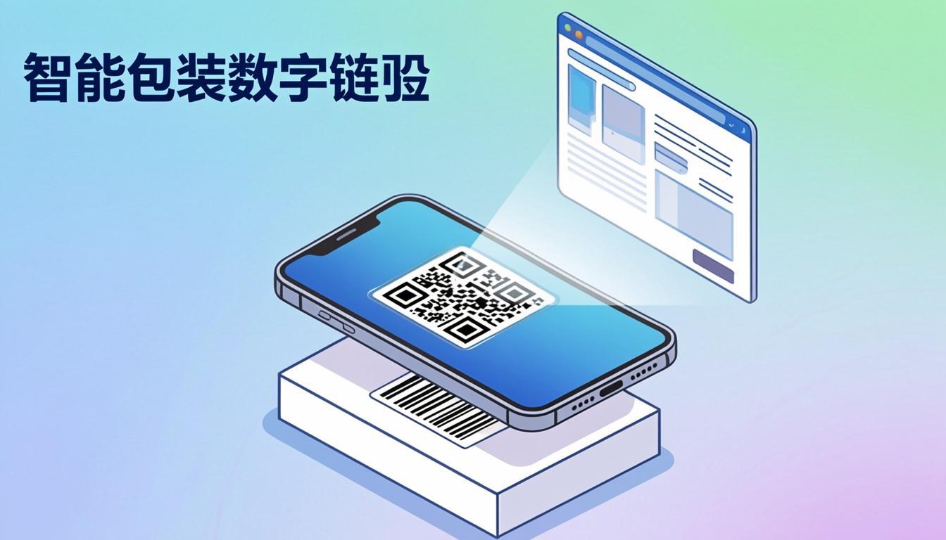 Free GS1 Digital Link generator creating QR code that resolves to product information page via smartphone scan — Sunrise 2027 ready 2D barcode
